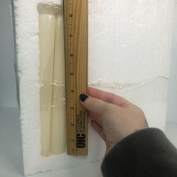 blue snowman candle holders decor christmas winter taper candles with box 2000 - Picture 6 of 9